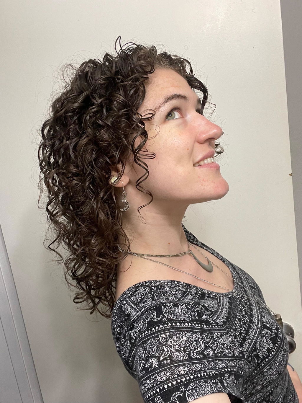 Bounce Curl Slick-Flex Lockenbürste Teal sanftes Entwirren