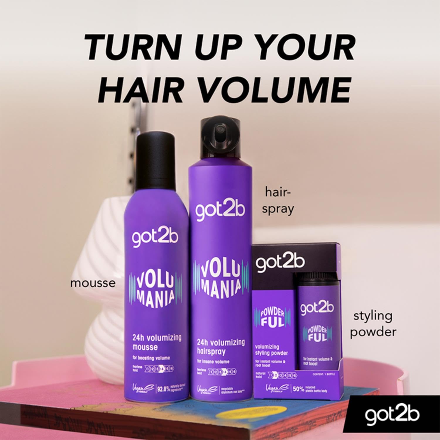 got2b PUDER Powder'ful Volumenpuder 6x10g Ansatz-Volumen