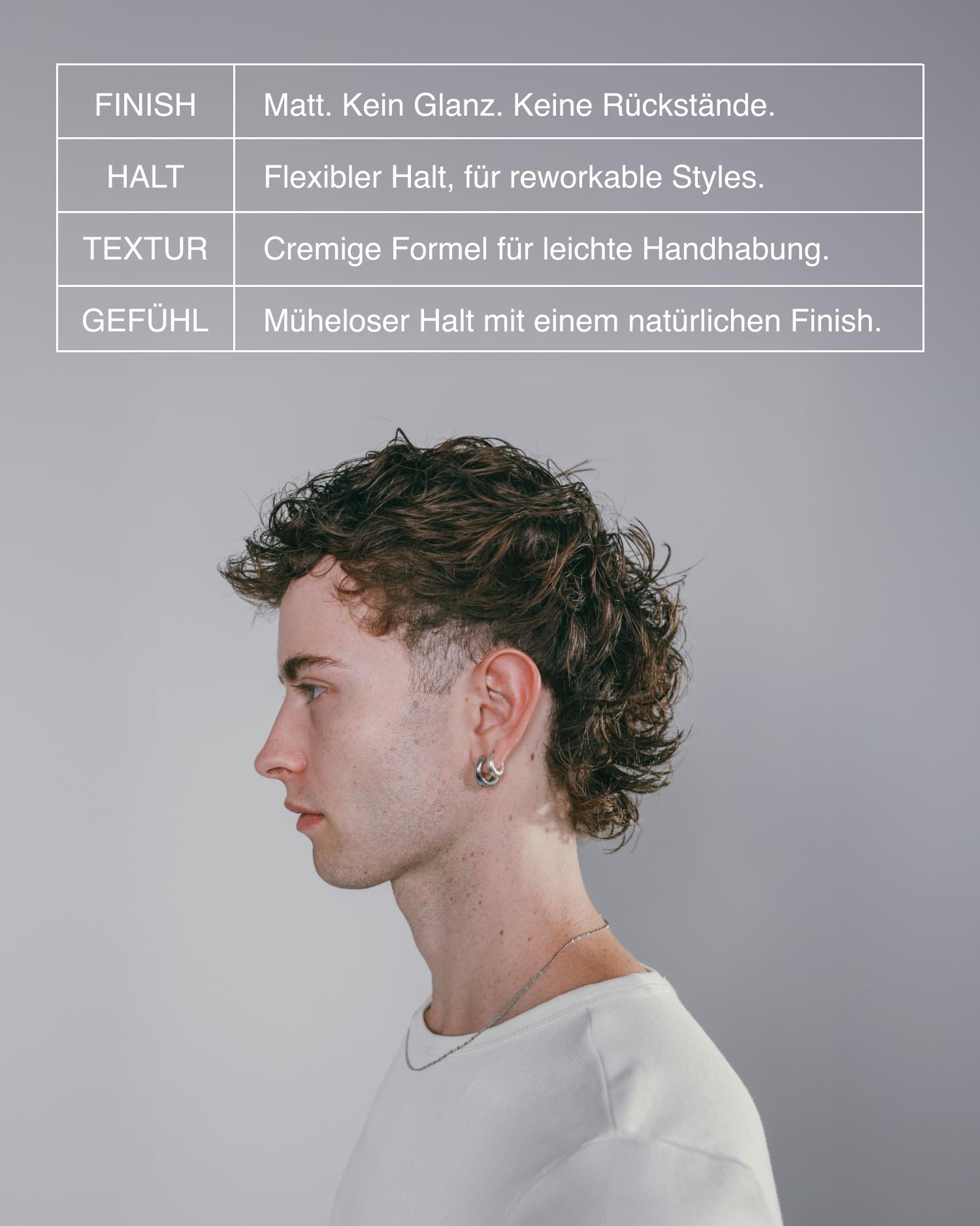Crispy Haarwachs Gentle Matt flexibler Halt 150 ml