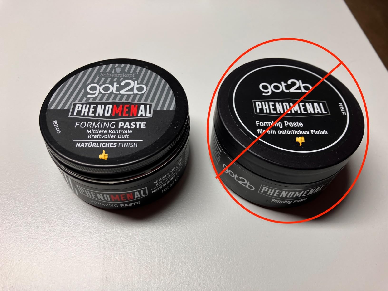 got2b Phenomenal Forming Paste 100 ml Halt 3 natürlich