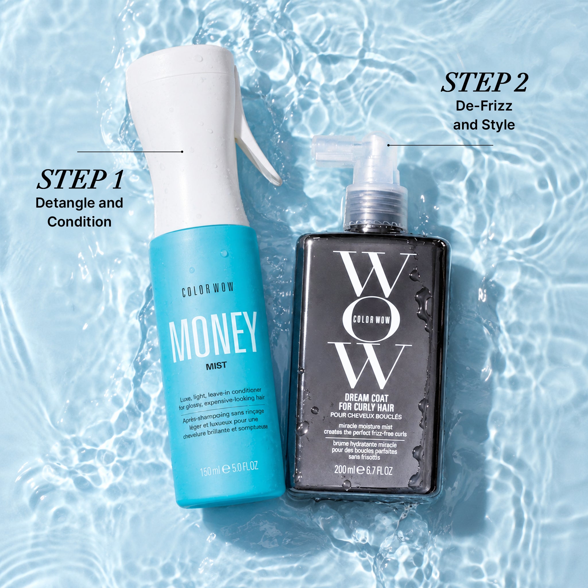 Color Wow Make Waves Bundle Pflegeset Locken Glanz-Hydratation