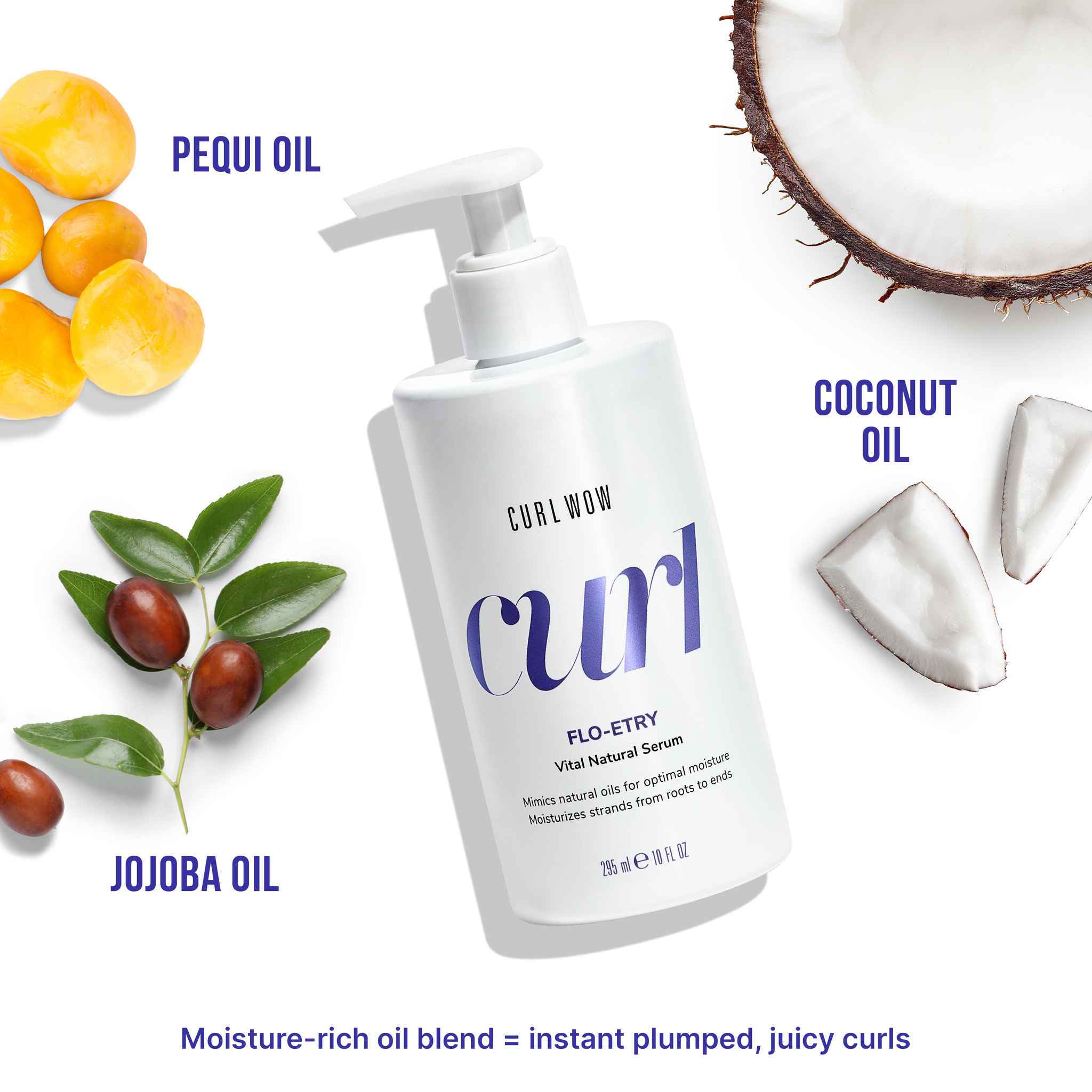 Color Wow Curl Wow Flo-etry Serum Lockenserum 295 ml für Frizz