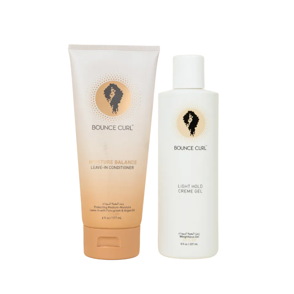 Bounce Curl Moisture Styling Kit Locken Set Leave-in Gel