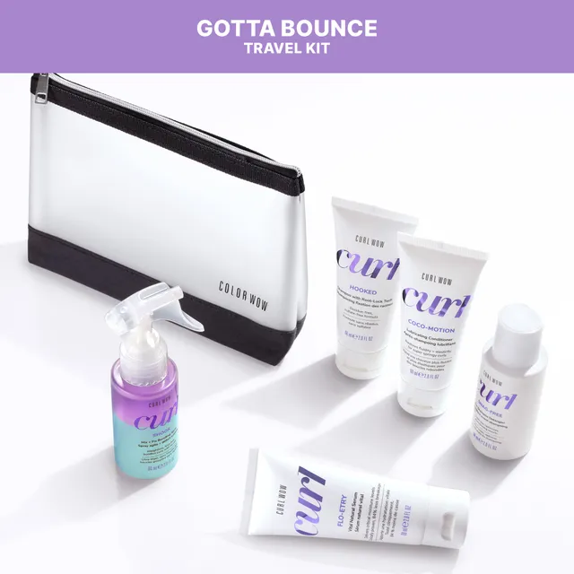 Color Wow Gotta Bounce Travel Kit Locken Set 5-teilig Reise