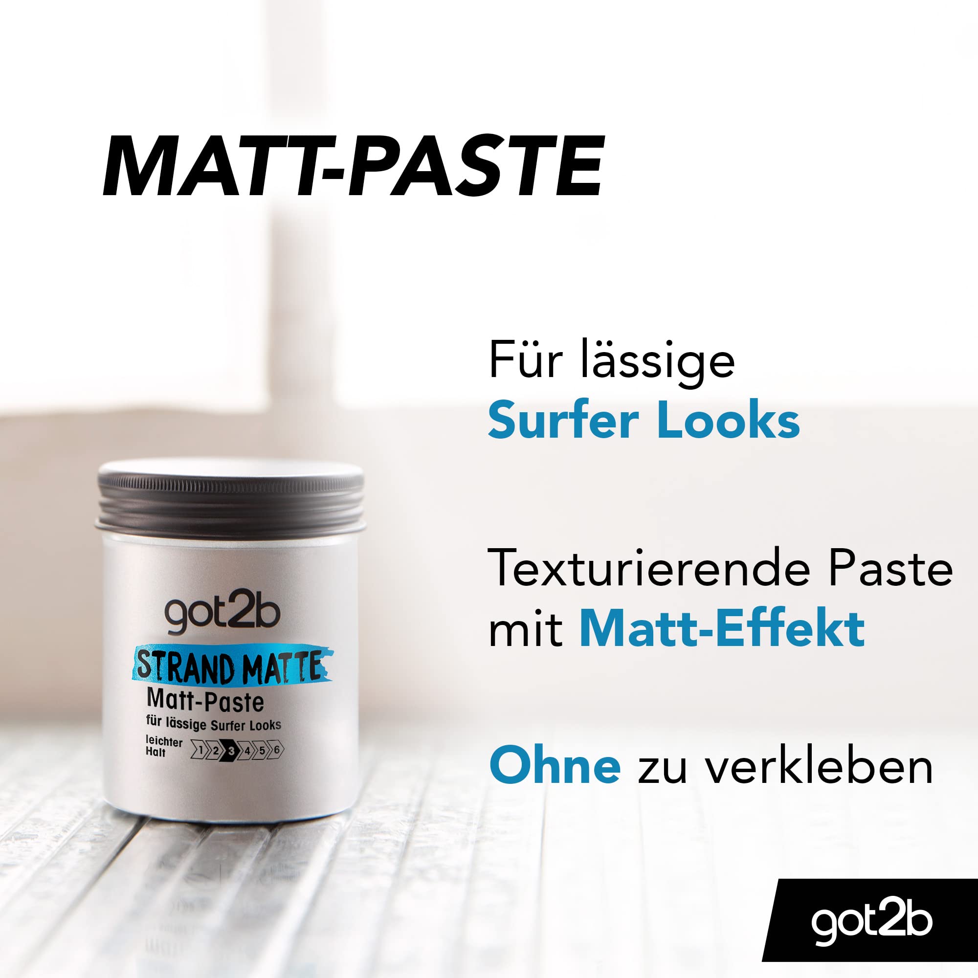 got2b Strand Matte Paste Matt 100 ml Surfer Look