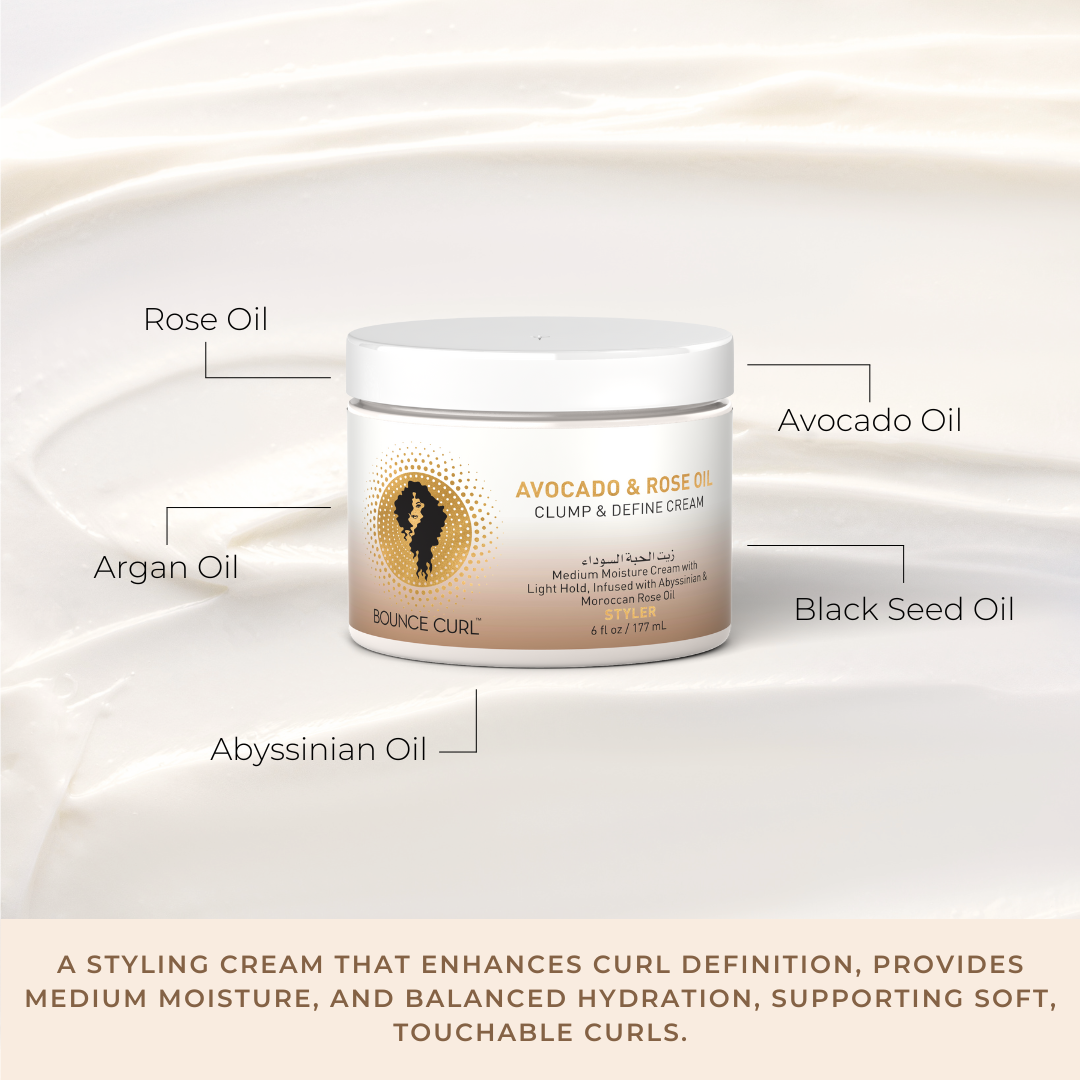 Bounce Curl Avocado Rose Clump Define Cream Lockencreme 177ml