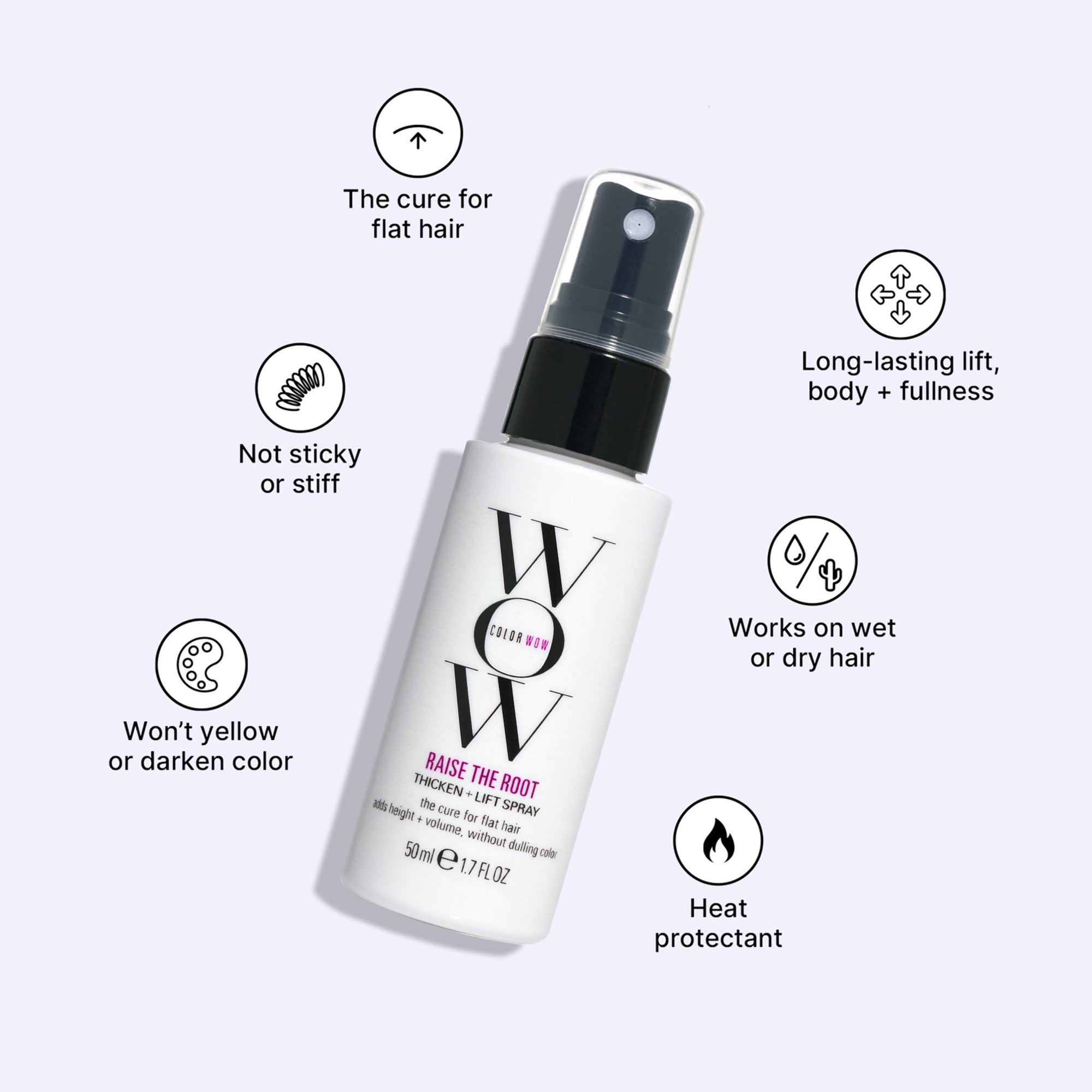 Color Wow Viral Volumizers Kit Volumen Set 4-teilig feines Haar