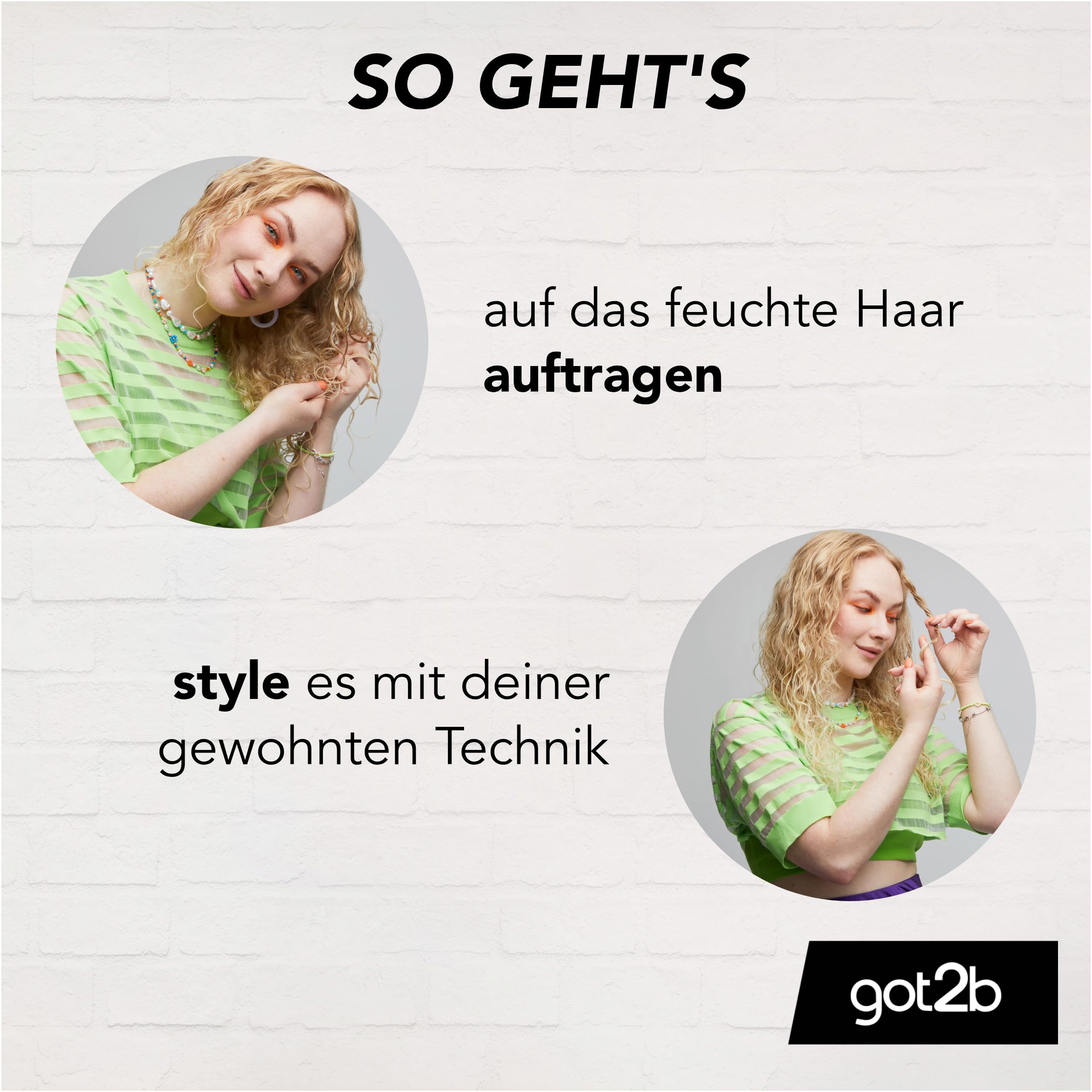 got2b Curlz Styling Creme Lockencreme 200 ml Feuchtigkeit