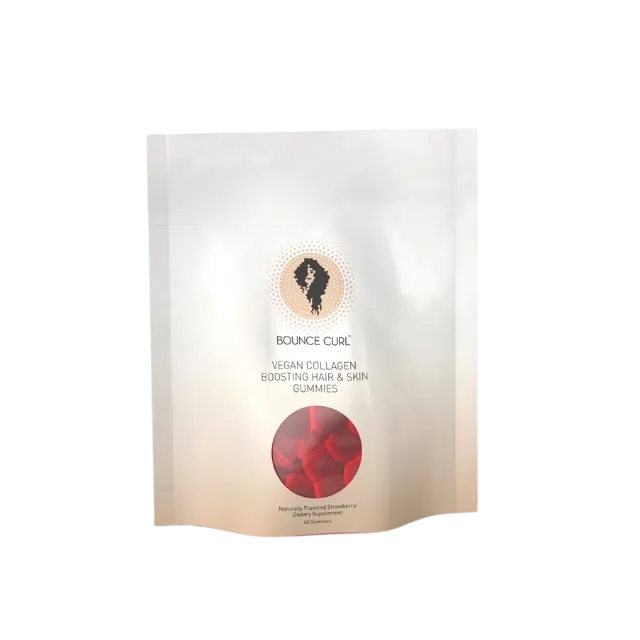 Bounce Curl Collagen Gummies Erdbeere vegan Haar Haut