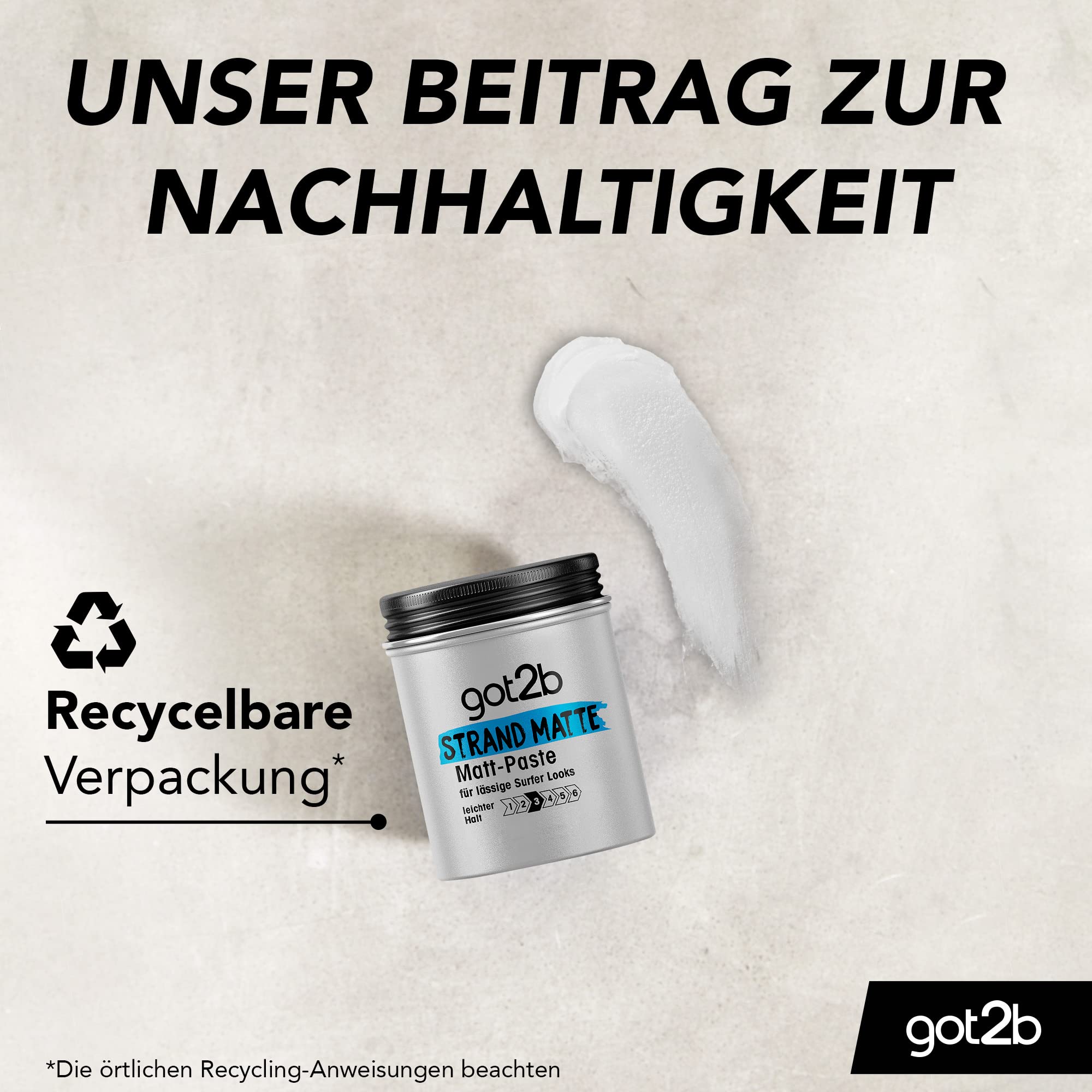 got2b Strand Matte Paste Matt 100 ml Surfer Look