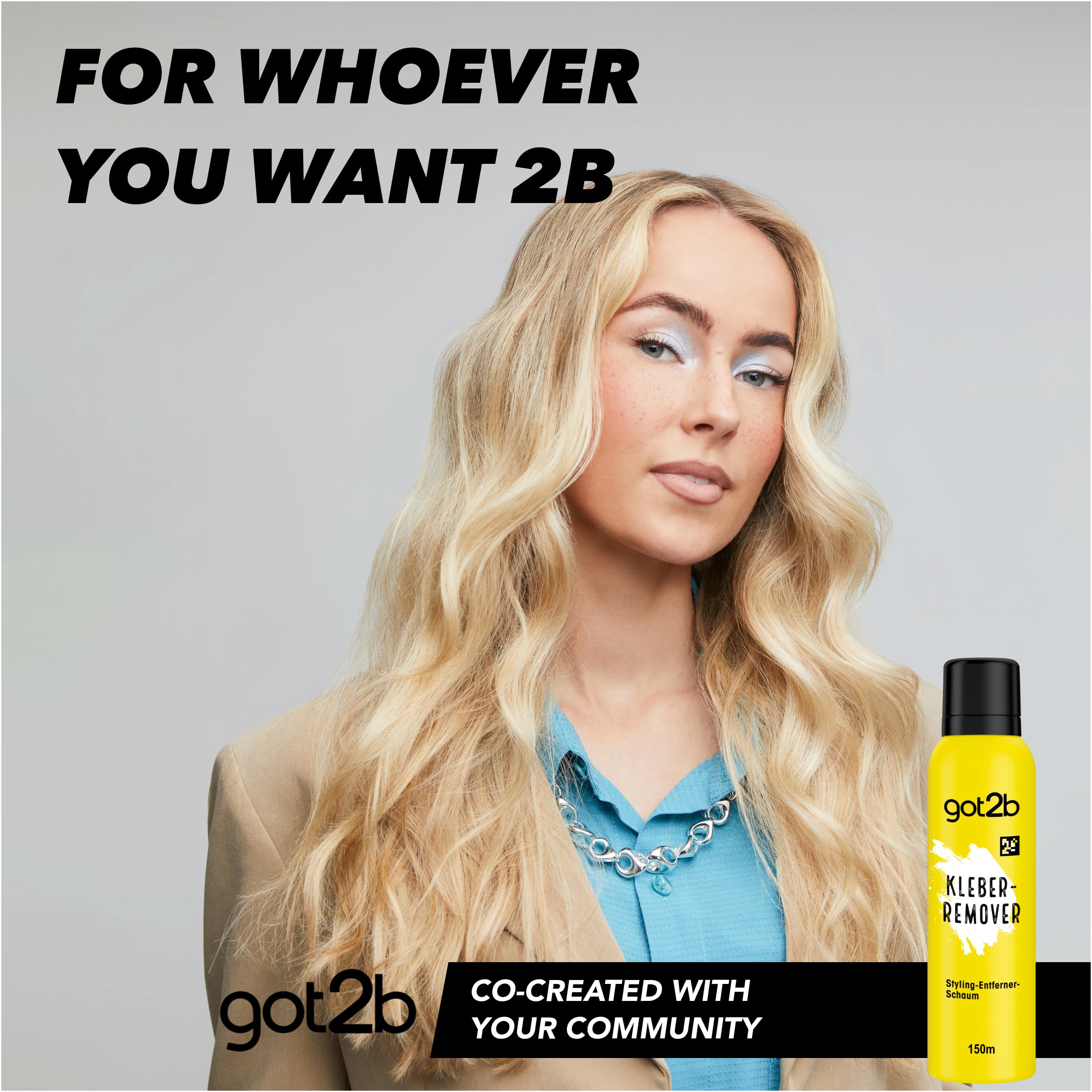 got2b MOUSSE Kleber-Remover Styling-Schaum 150ml vegan