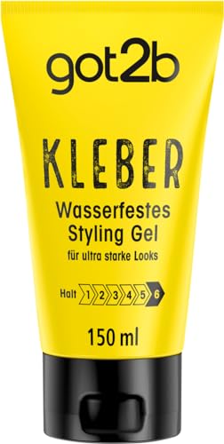 got2b Kleber Haar Gel Halt 6 Styling Gel 6x150 ml Set