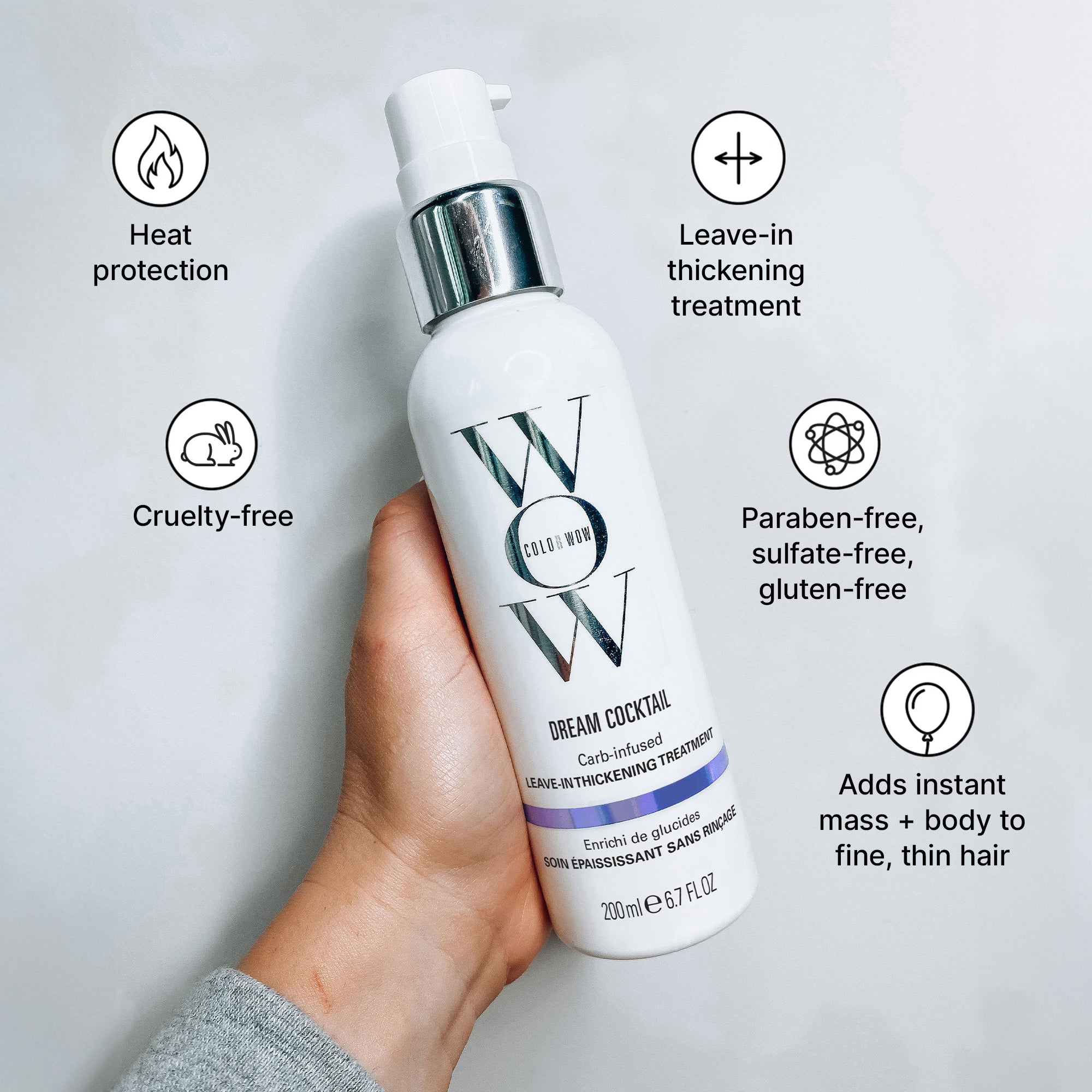 Color Wow Dream Cocktail Carb Haarkur feines Haar 200 ml