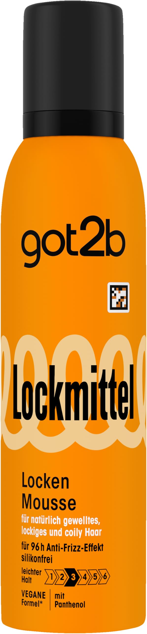 got2b Lockmittel Lockenmousse Halt 3 250 ml silikonfrei
