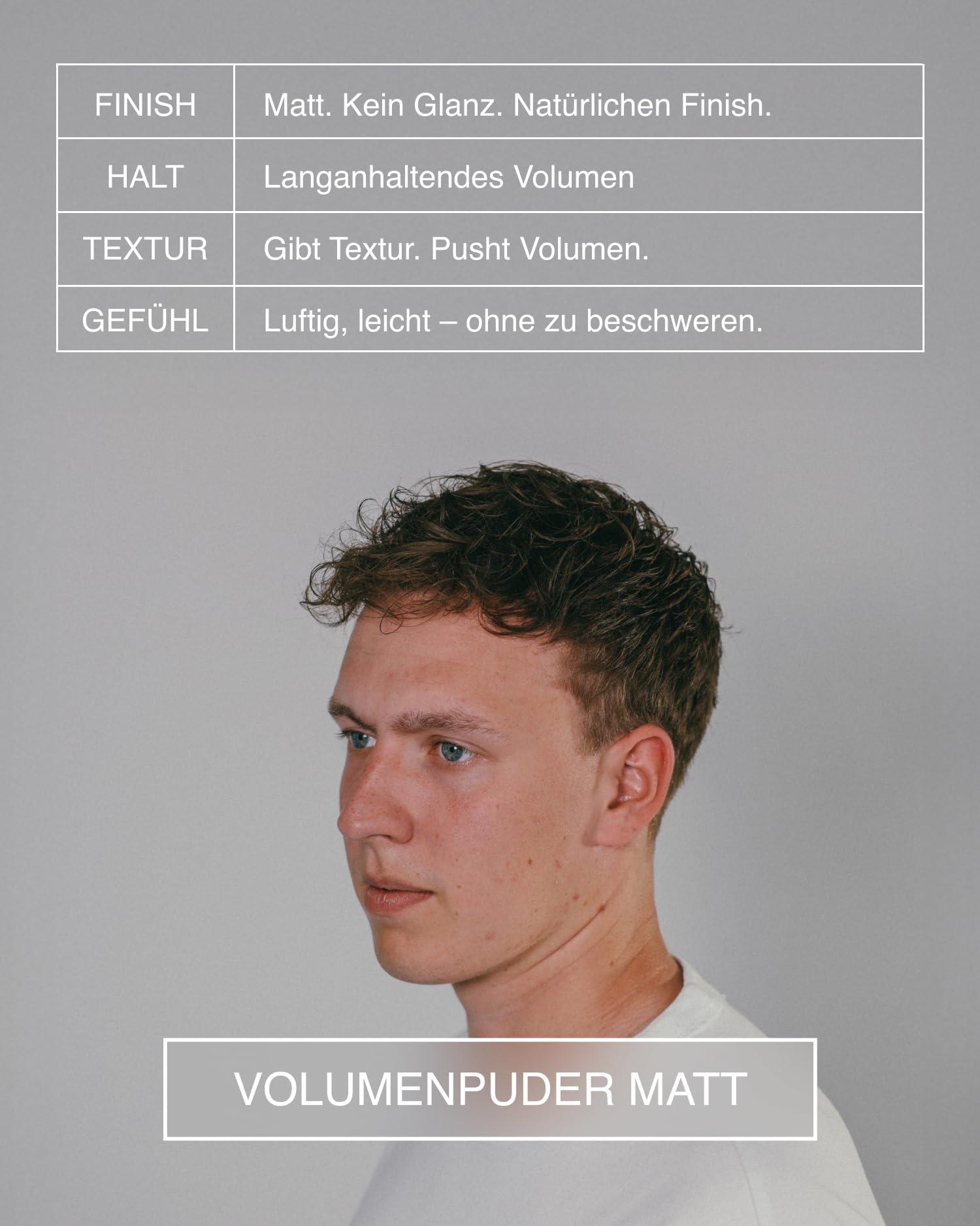 Crispy Styling-Trio Set Haarwachs Bundle matt Glanz Volumen
