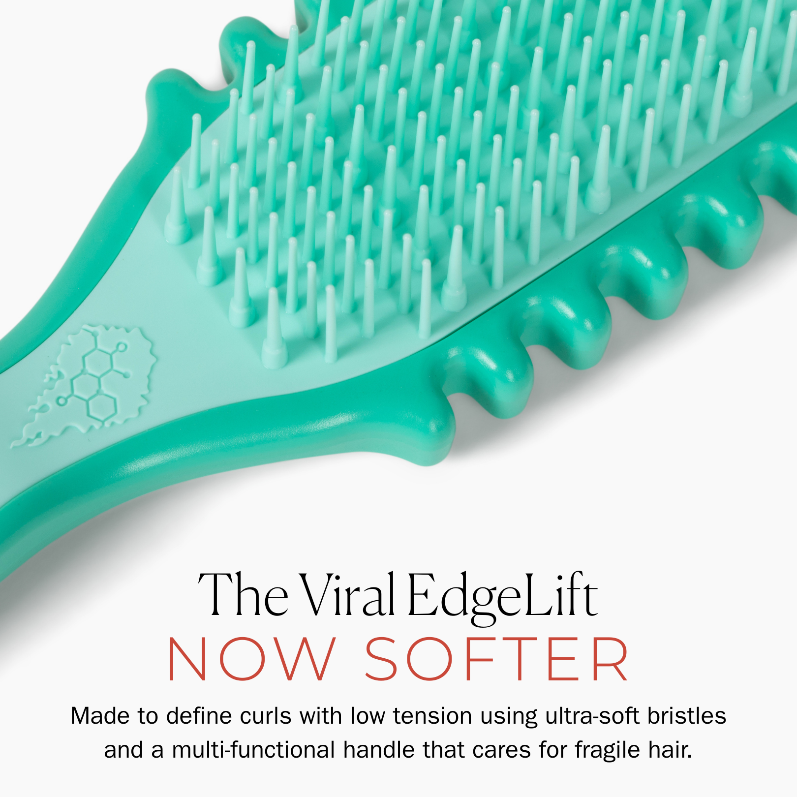 Bounce Curl Slick-Flex Lockenbürste Teal sanftes Entwirren