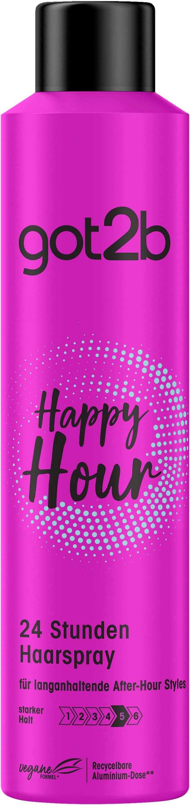 got2b Happy Hour Halt 5 Haarspray 300 ml 24h Halt