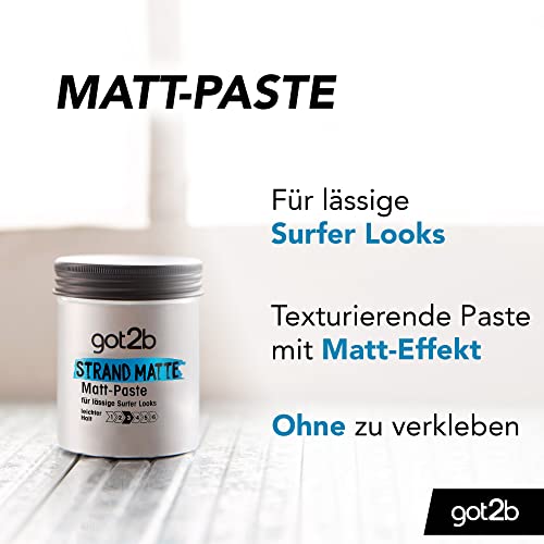 got2b Strand Matte Paste Matt 100 ml Surfer Look