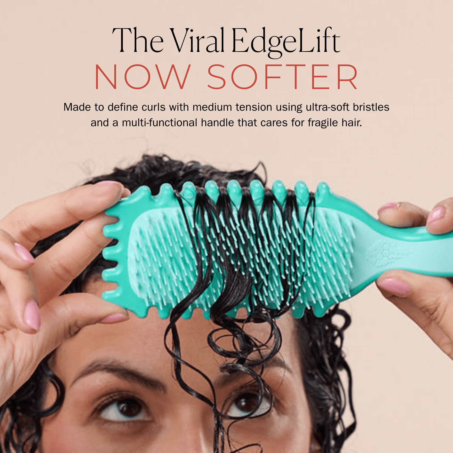 Bounce Curl Slick-Dense Define EdgeLift Lockenbürste Teal