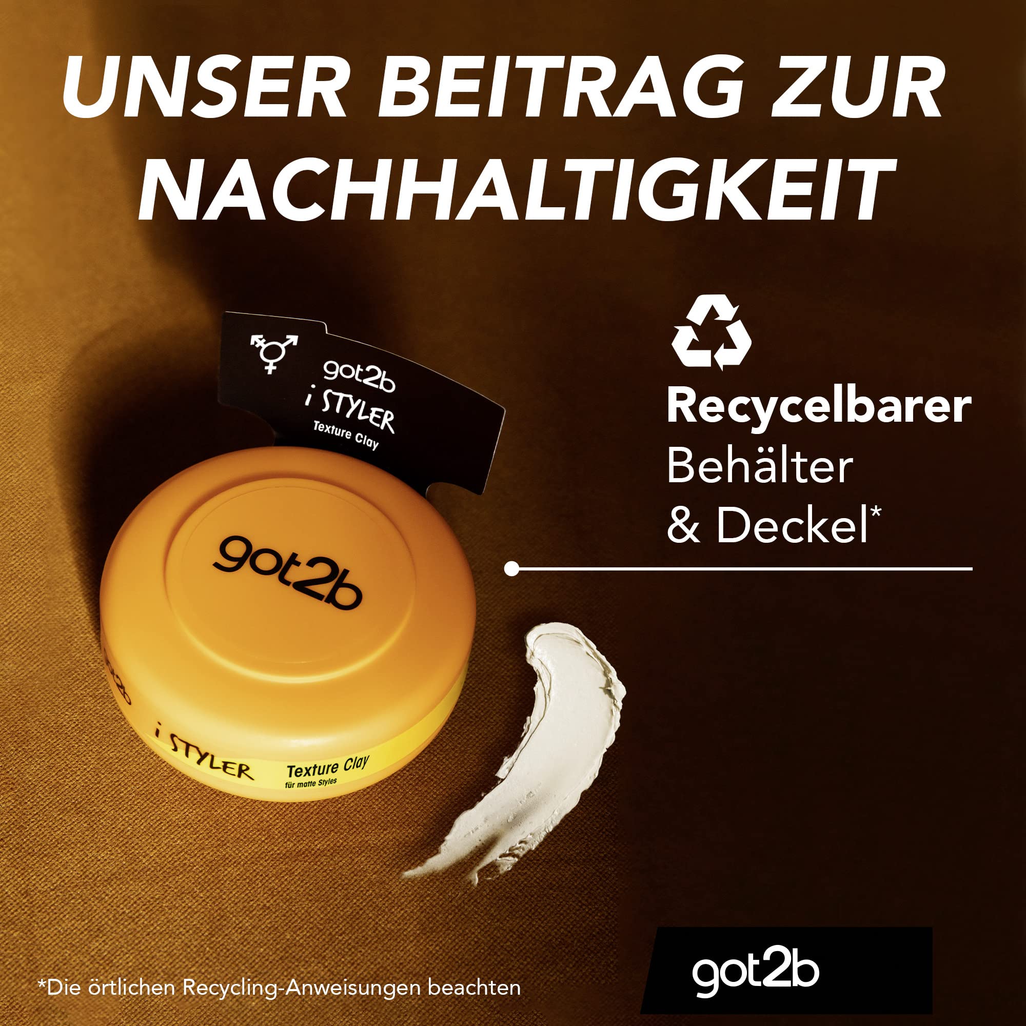 got2b iStyler Texture Clay Haarcreme matt Halt 4 75 ml