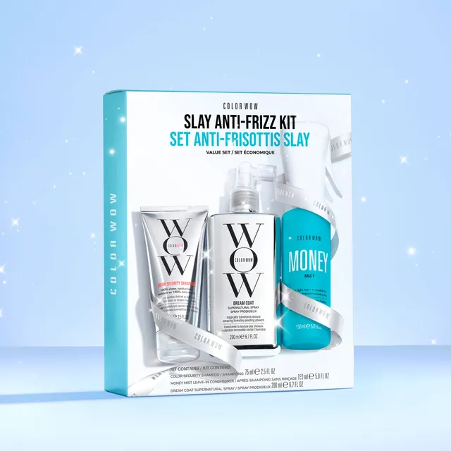 Color Wow Value Sets SLAY Anti-Frizz Kit Glatt Hitzeschutz