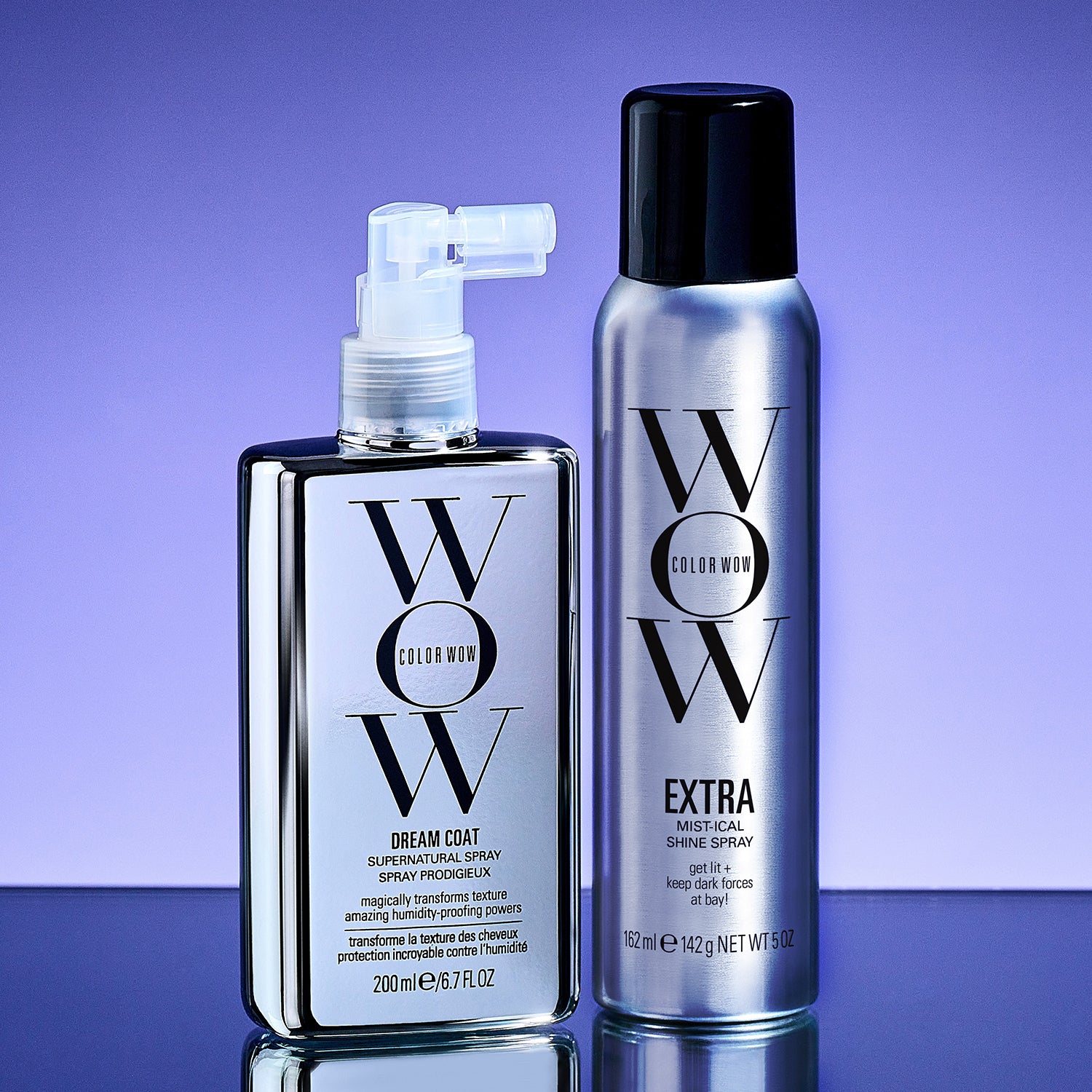 Color Wow Glass Hair Duo Set Dream Coat + Shine Spray
