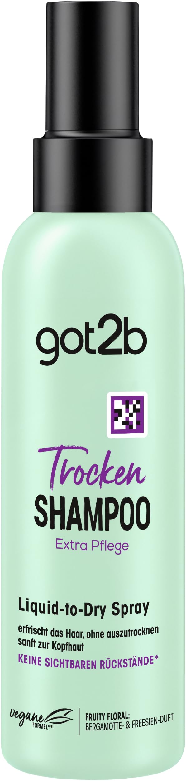 got2b Extra Pflege Trockenshampoo Spray 2x150 ml fruchtig-floral