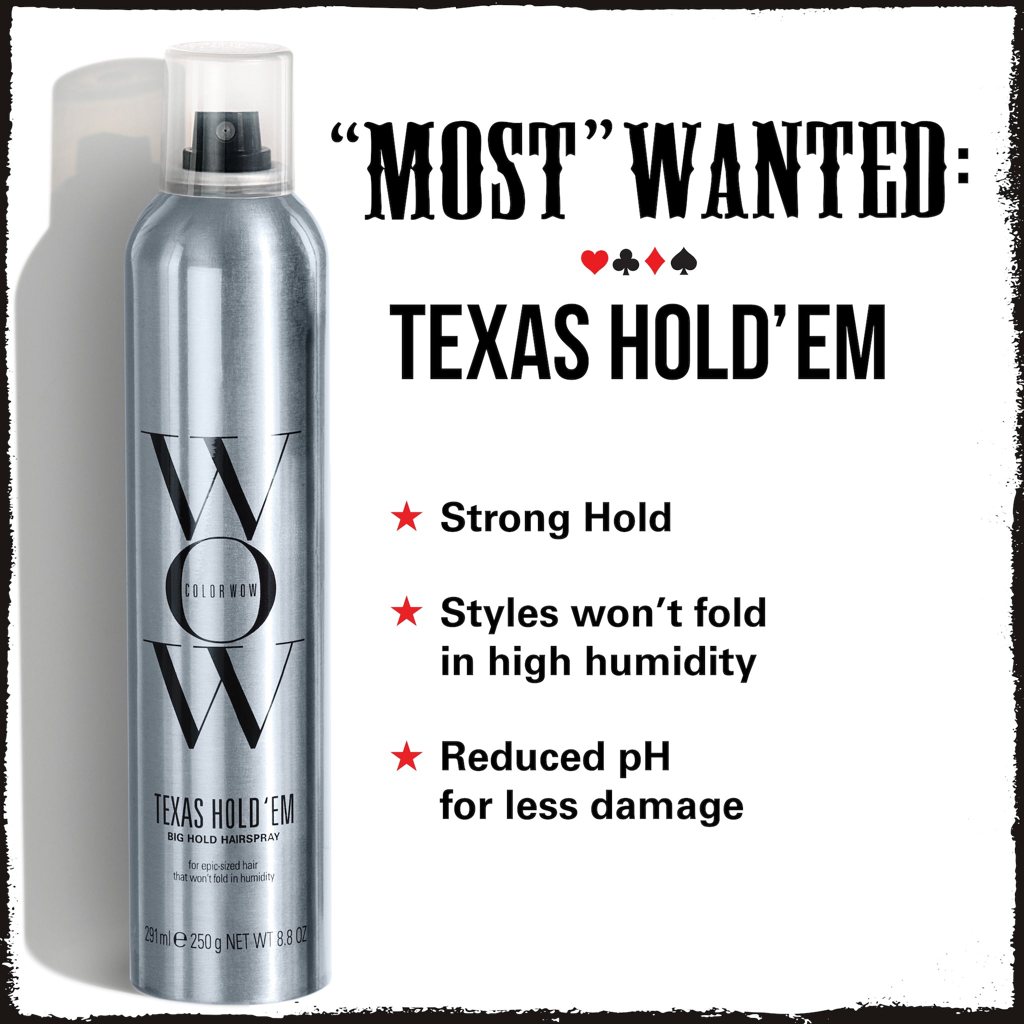 Color Wow Styling Texas Hold Em Haarspray 8.8 oz starker Halt