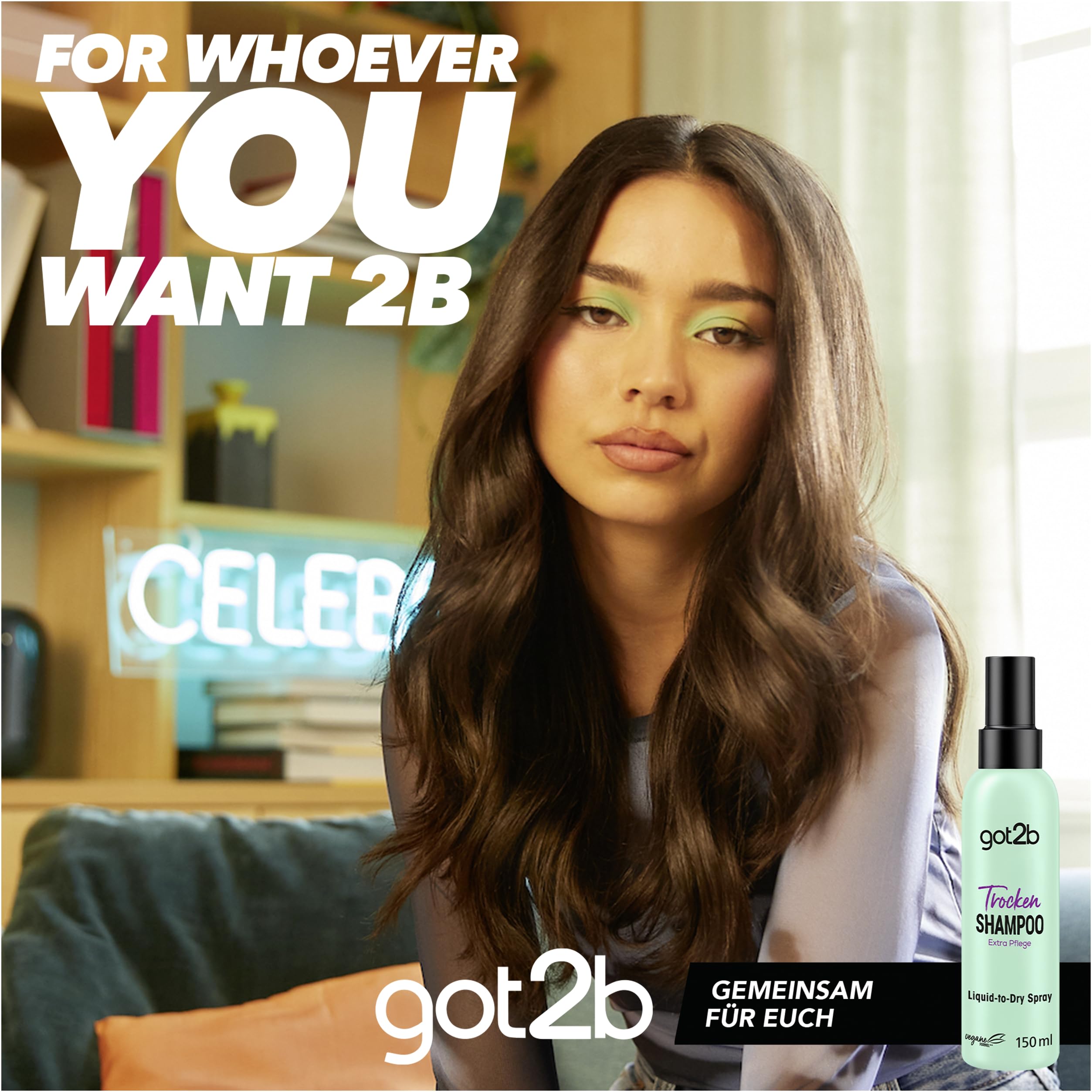 got2b Extra Pflege Trockenshampoo Spray 2x150 ml fruchtig-floral