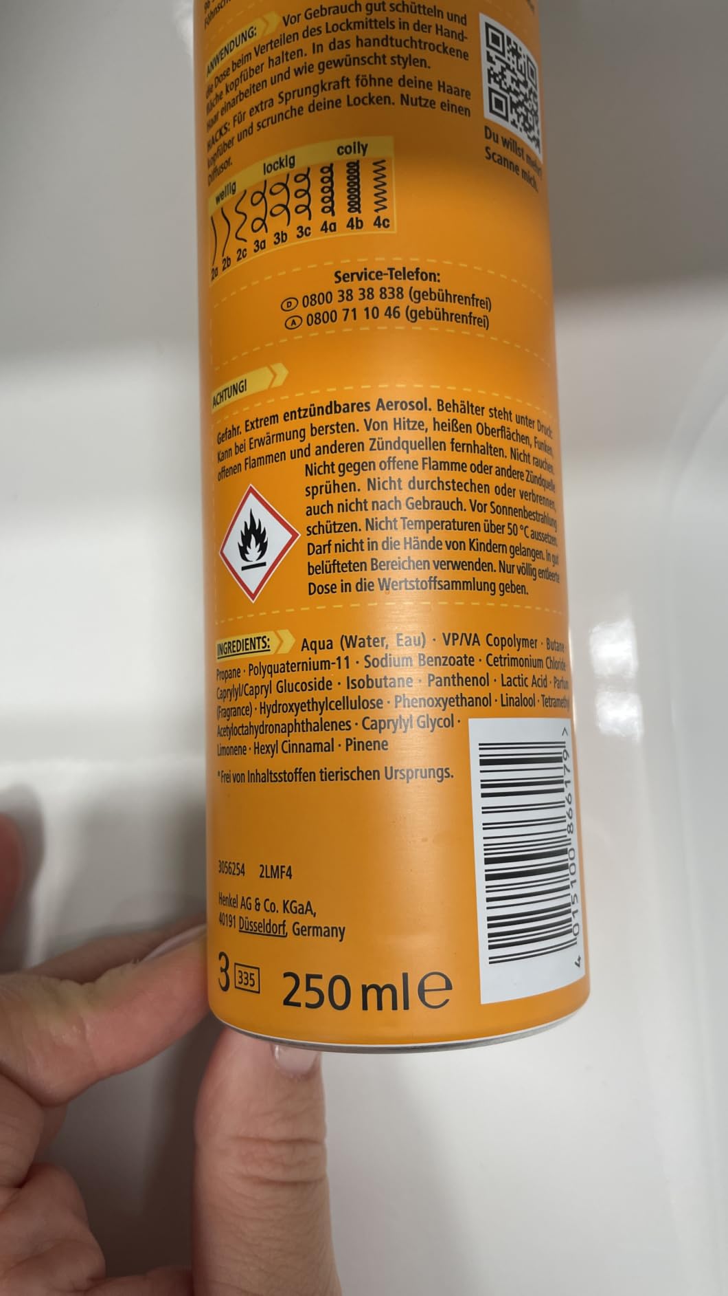 got2b Lockmittel Lockenmousse Halt 3 250 ml silikonfrei