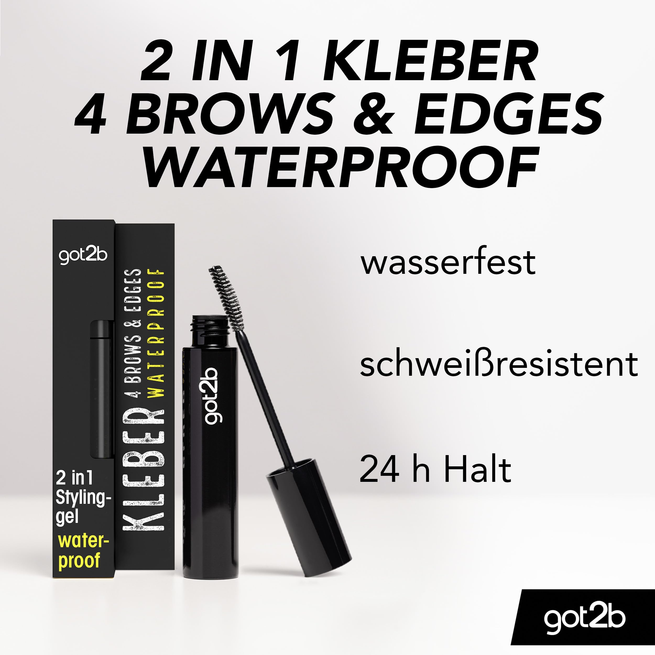 got2b Kleber 4 Brows & Edges Gel 16 ml wasserfest