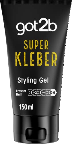 got2b Kleber Haar Gel Halt 6 Styling Gel 150 ml wasserfest
