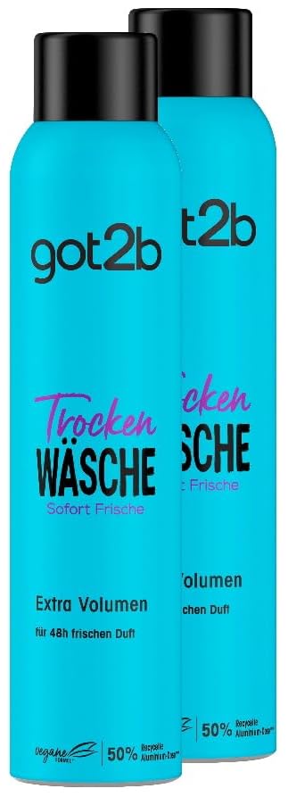 got2b Trockenwäsche Extra Volumen Trockenshampoo 2x200 ml