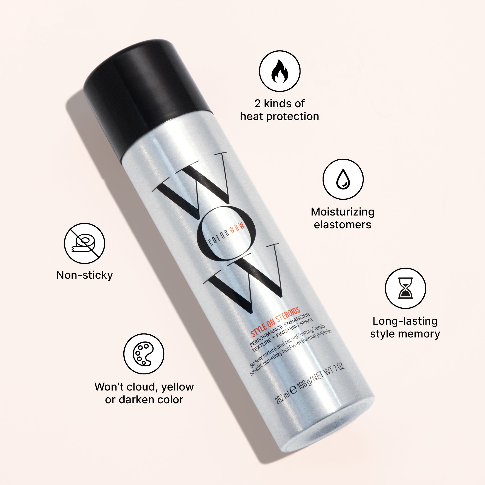 Color Wow Style on Steroids Texturspray 7 oz Volumen-Halt