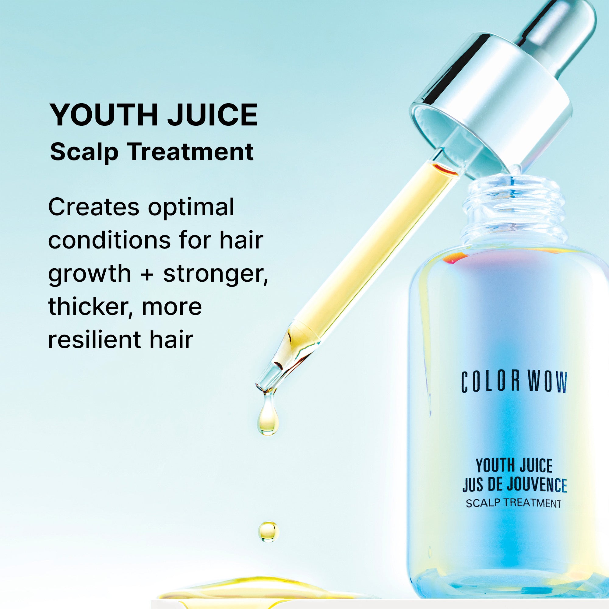Color Wow Youth Juice Kopfhaut Treatment 1,7 fl oz für dünnes Haar