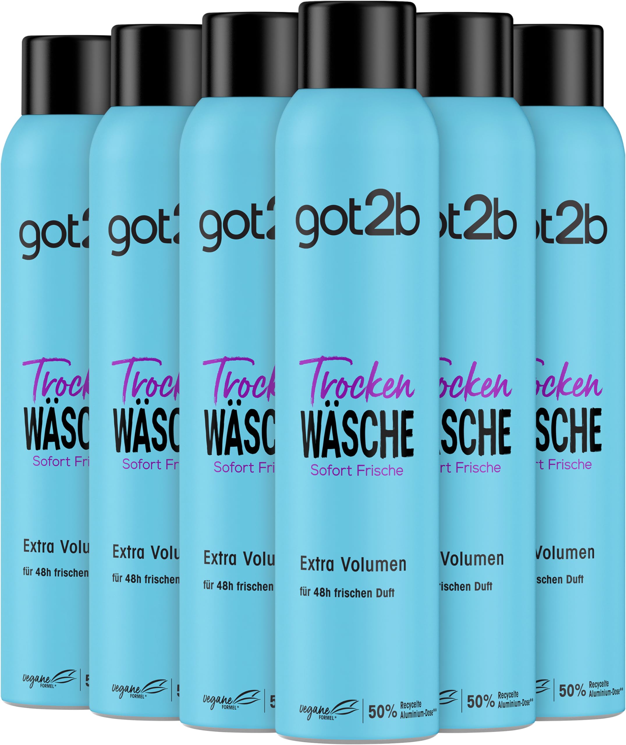 got2b Trockenwäsche Extra Volumen Trockenshampoo 2x200 ml