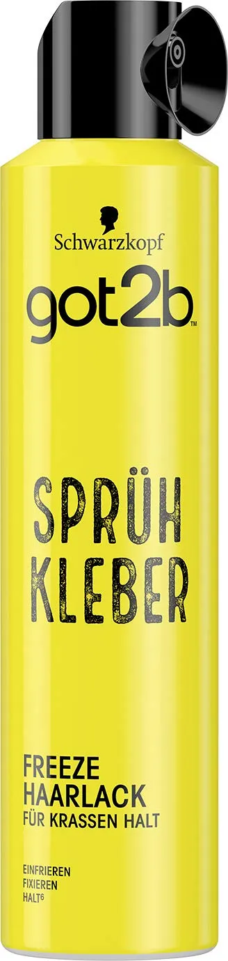 got2b Sprühkleber Freeze Haarlack 300ml Halt 6 Fixierung