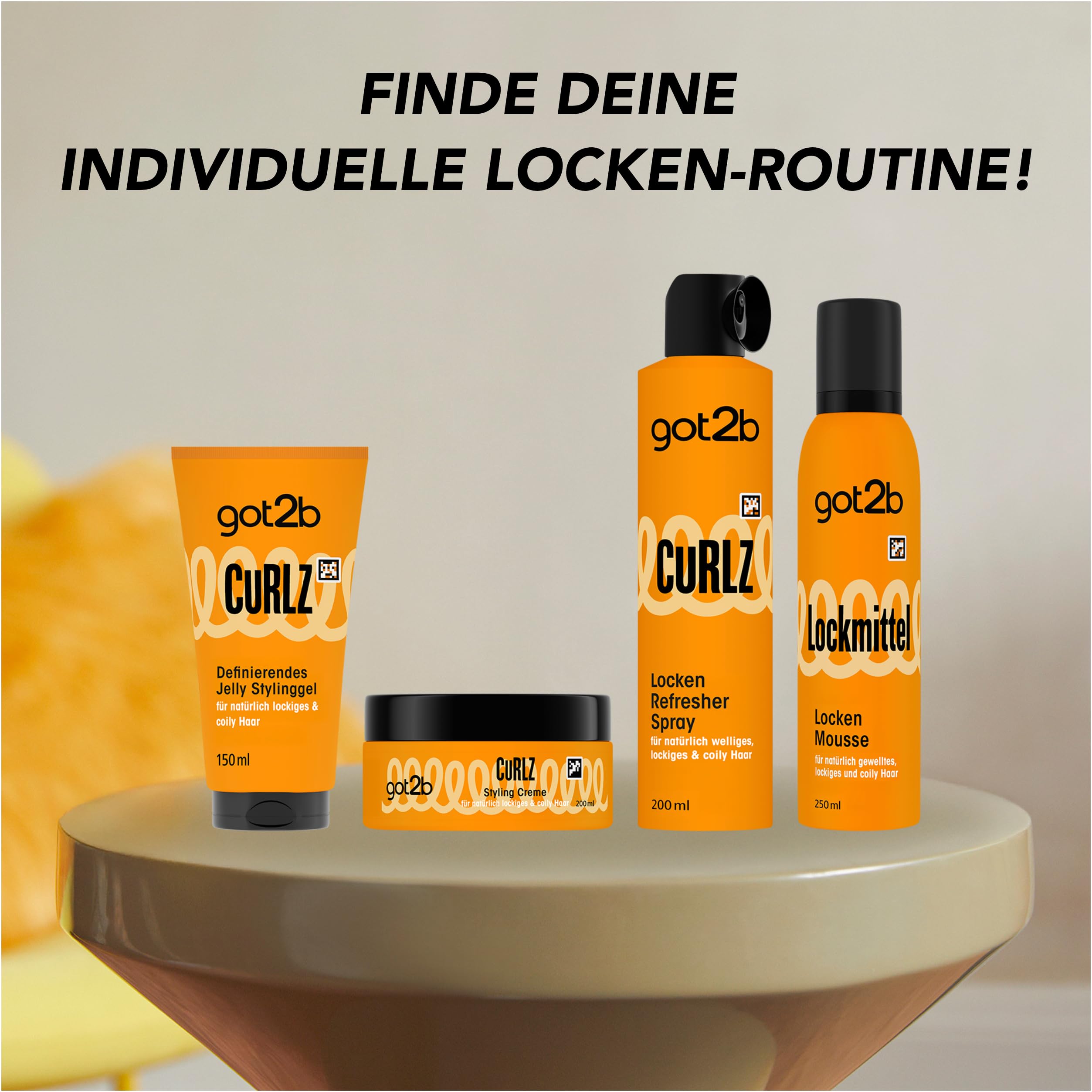 got2b Curlz Styling Creme Lockencreme 200 ml Feuchtigkeit