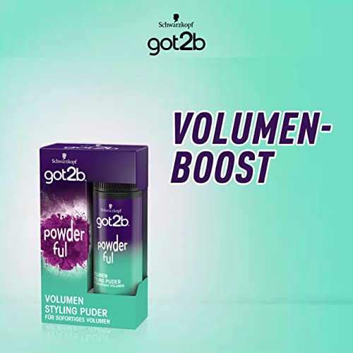 got2b Powder'ful Volumen Puder 10g Halt 4 Ansatz Volumen