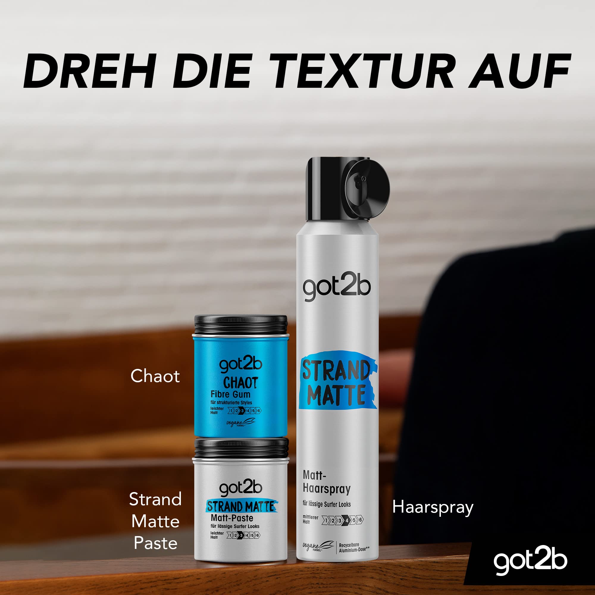 got2b Strand Matte Haarspray matt 100 ml 24h Halt