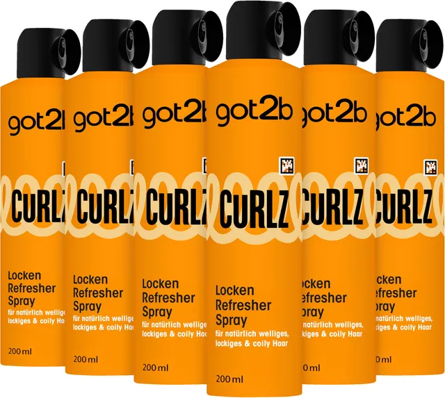 got2b Curlz Refresher Lockenspray 200 ml Glossy Finish