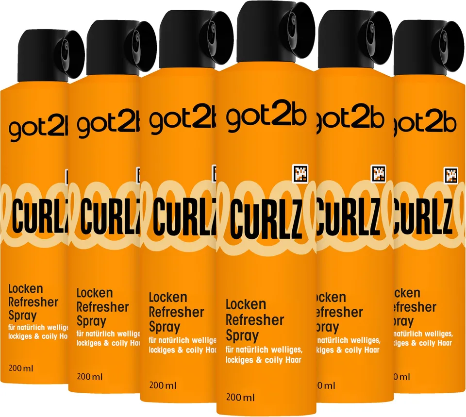 got2b Curlz Refresher Lockenspray 200 ml Glossy Finish