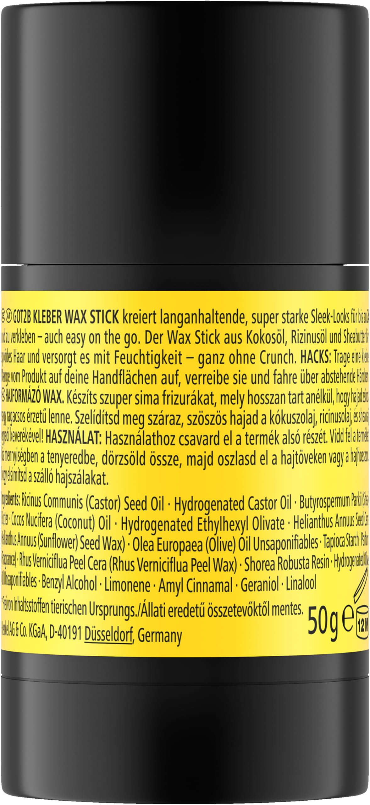 got2b Kleber Wax Stick Haarwachs 50 g Sleek Look