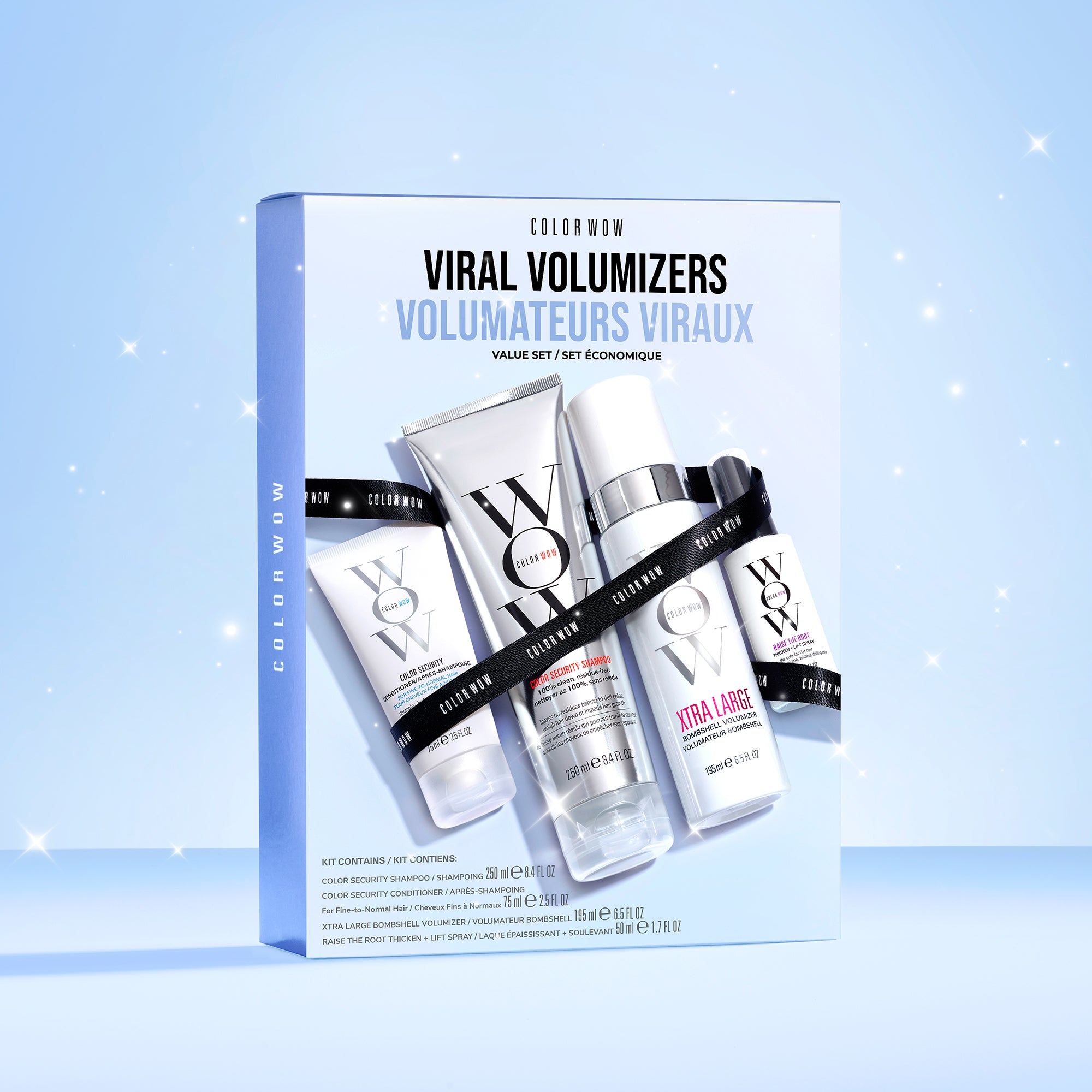 Color Wow Viral Volumizers Kit Volumen Set 4-teilig feines Haar