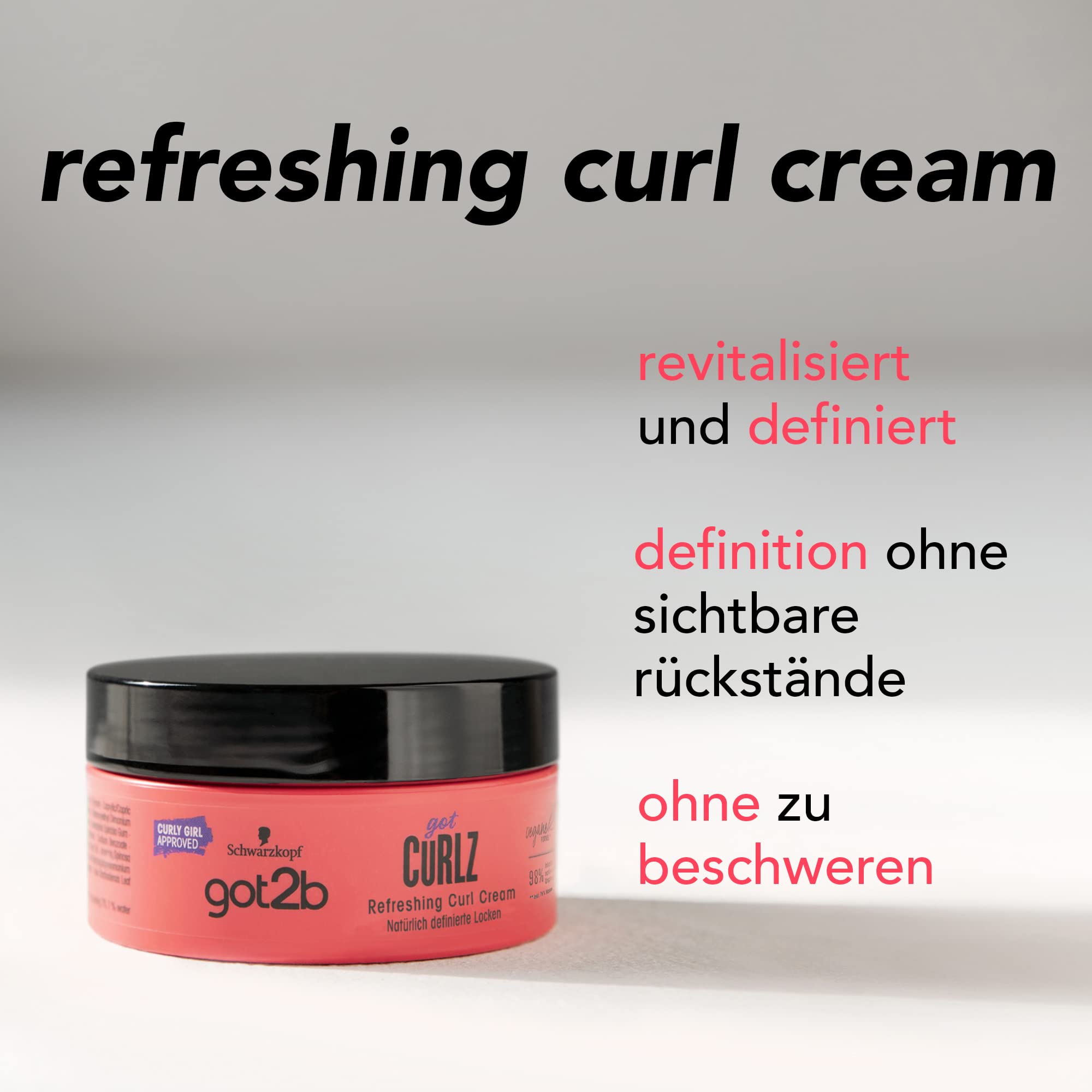 got2b gotCurlz Curl Cream Lockencreme 200 ml mit Sheabutter