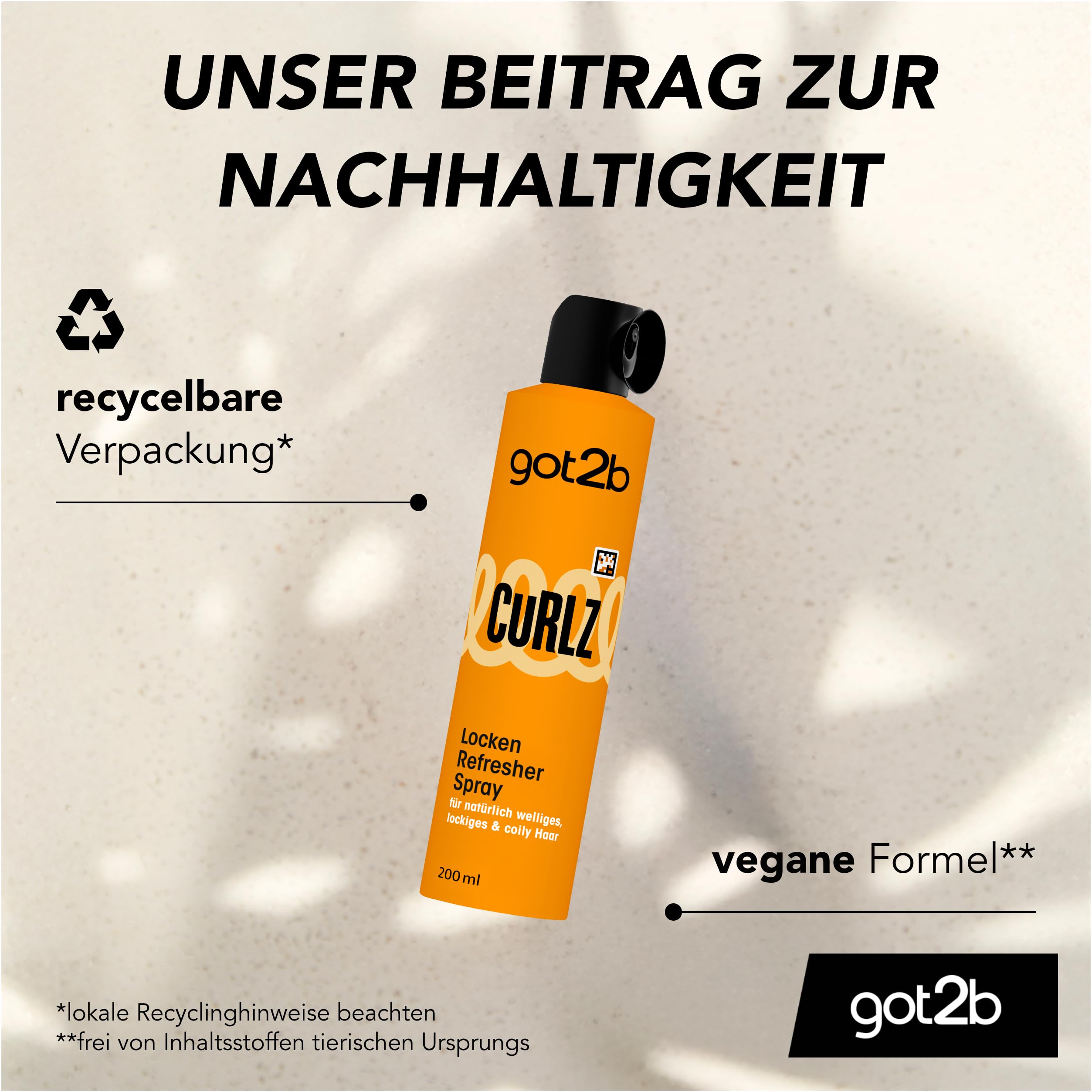 got2b Curlz Refresher Lockenspray 200 ml Glossy Finish