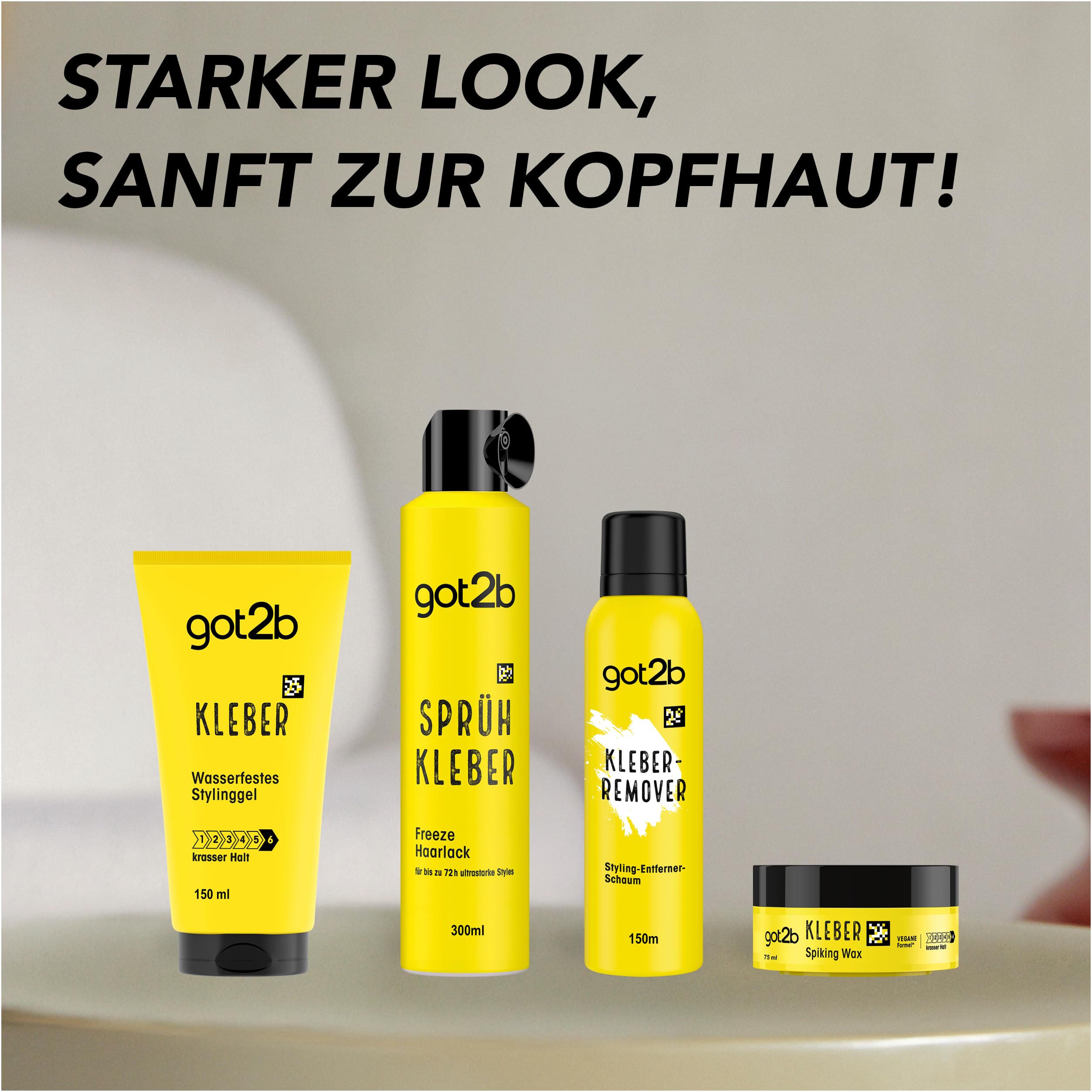 got2b MOUSSE Kleber-Remover Styling-Schaum 150ml vegan