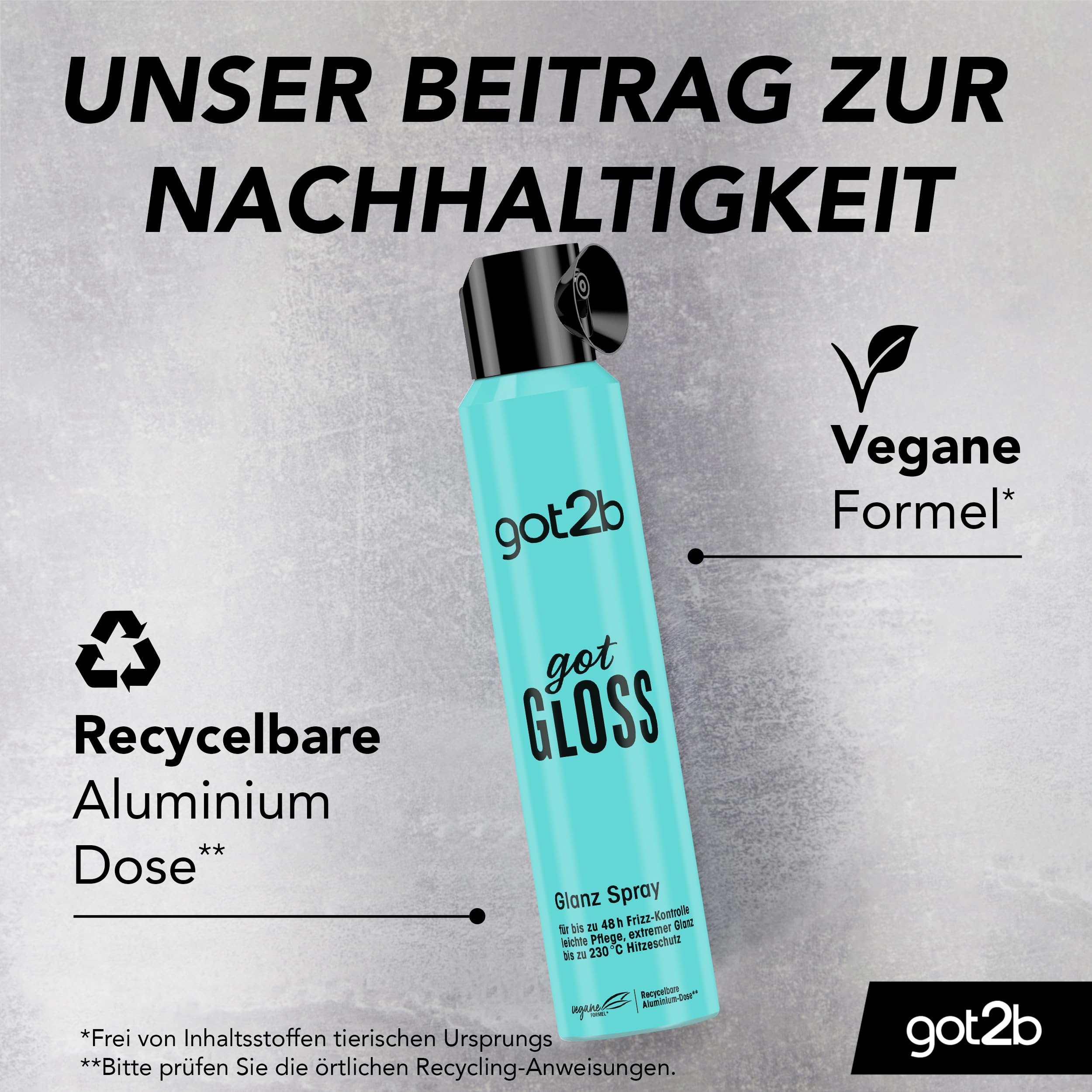 got2b gotGloss Glanzspray Glass Hair 200 ml