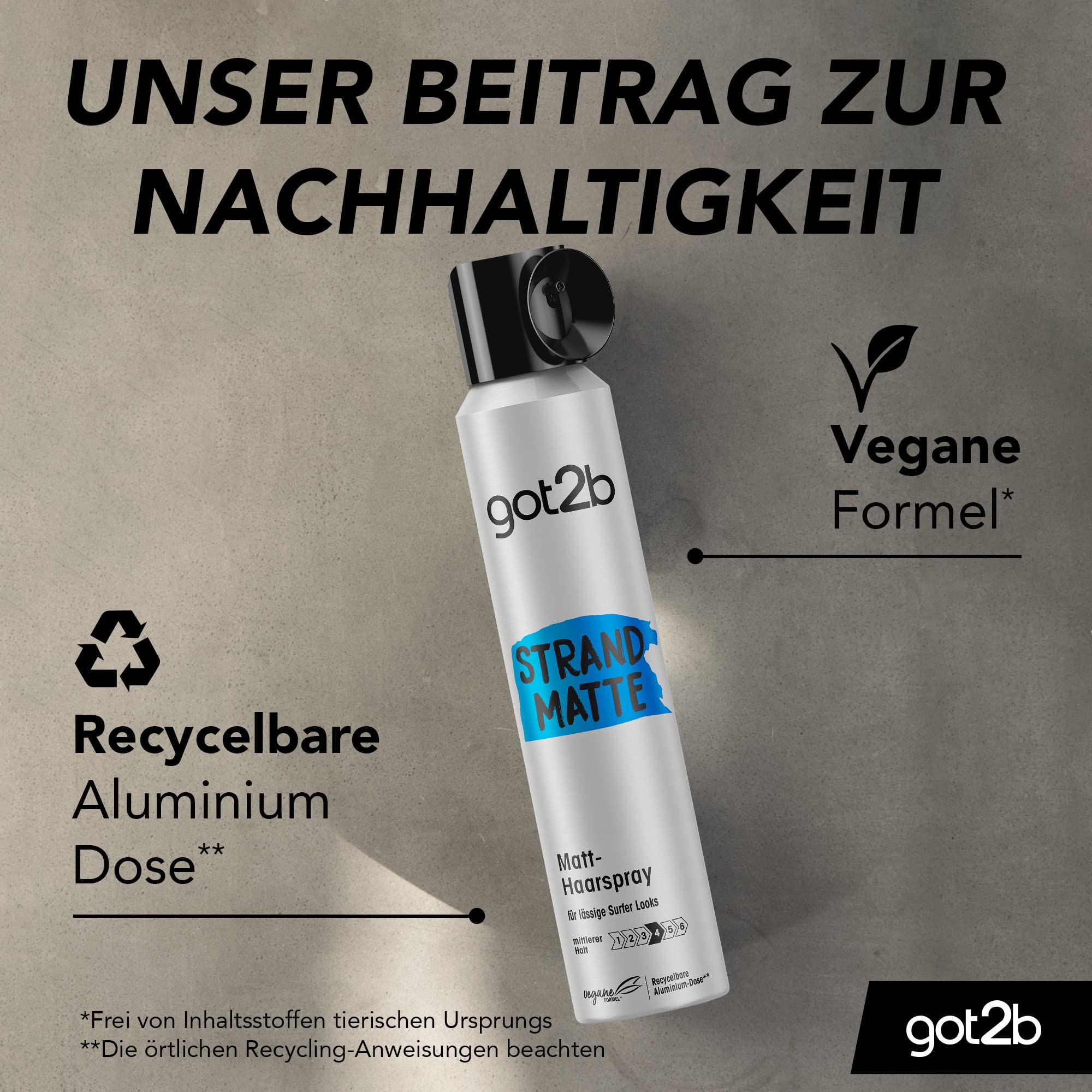 got2b Strand Matte Haarspray matt 100 ml 24h Halt