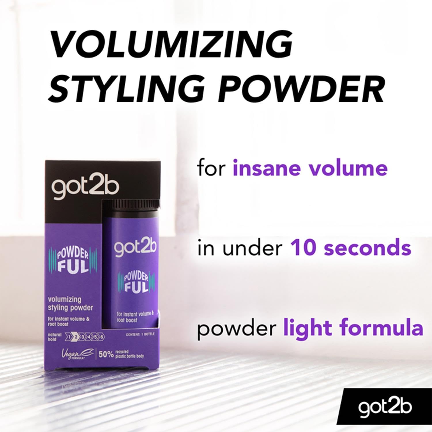 got2b PUDER Powder'ful Volumenpuder 6x10g Ansatz-Volumen